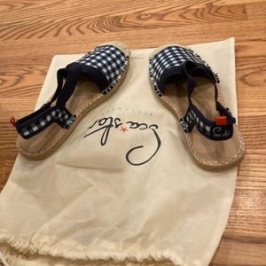Seastar "Seafarer" sling back espadrille. Worn once!!